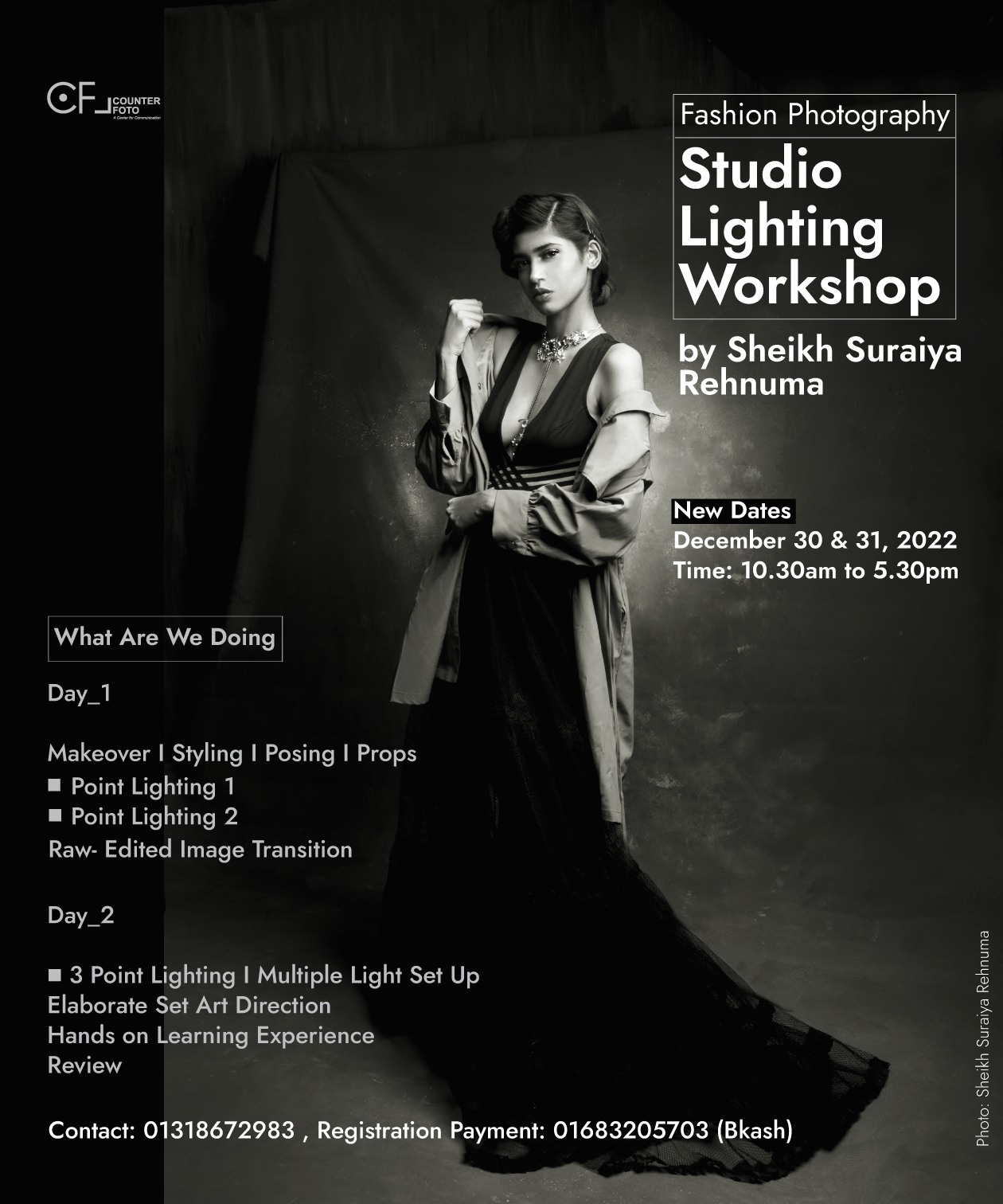 Studio Lighting Workshop by Sheikh Suraiya Rehnuma