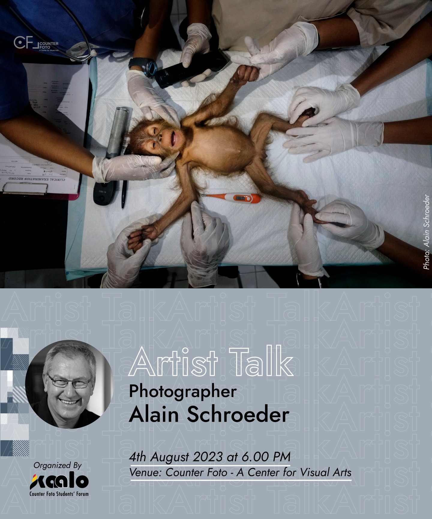 Artist Talk by Alain Schroeder