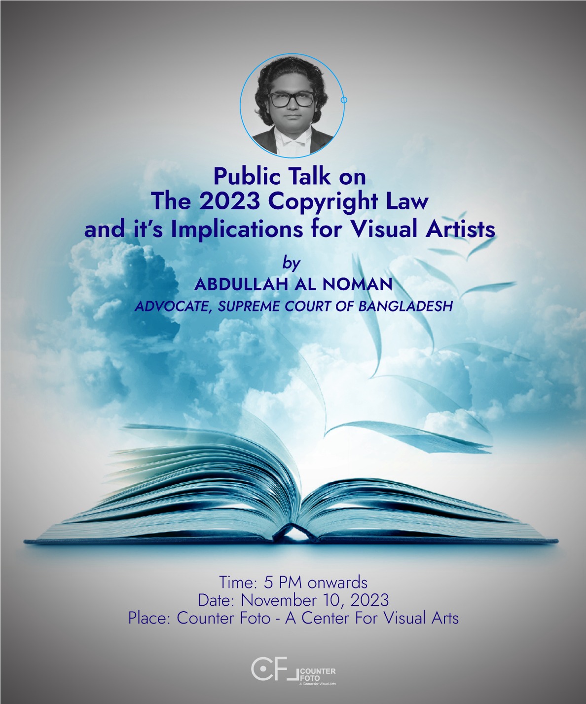 Public Talk on The 2023 Copyright Law and its Implications for Visual Artists by Abdullah Al Noman